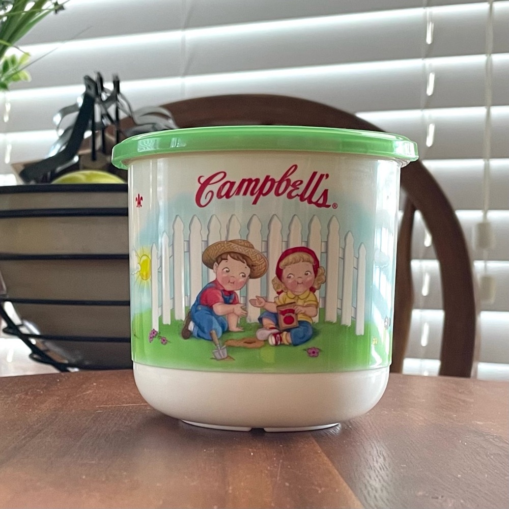 *VINTAGE* NEW Campbell's Soup Hot 'N Handy Mug - 16 Oz - Plastic - 2002
